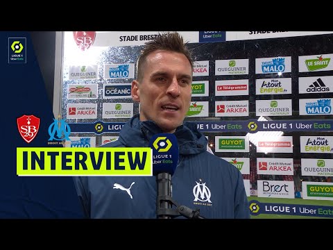 Interview de fin de match : STADE BRESTOIS 29 - OLYMPIQUE DE MARSEILLE (1-4) / 2021-2022