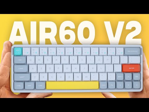 Best Low-Profile Keyboard? (Nuphy Air60 V2 Review)