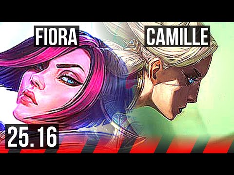 FIORA vs CAMILLE (TOP) | KR Master | 25.16