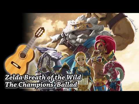 Zelda: Breath of the Wild - Champion's Ballad (Fingerstyle Guitar Cover+TAB)