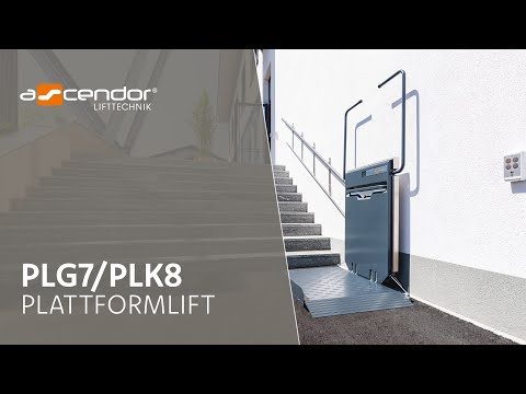 Plattformtreppenlift von Ascendor