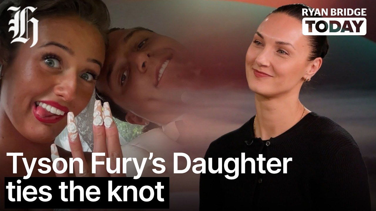 Hitched at 16: Tyson Fury's daughter ties the knot | Ryan Bridge TODAY