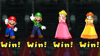 Mario Party 9 Minigames - Mario Vs Peach Vs Daisy Vs Luigi (Master CPU)