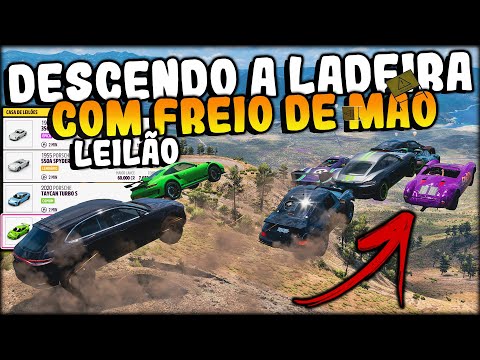 NO WAY - GOING DOWN THE HILL WITH THE HANDBRAKE FROM AUCTION - FORZA HORIZON 5 ONLINE