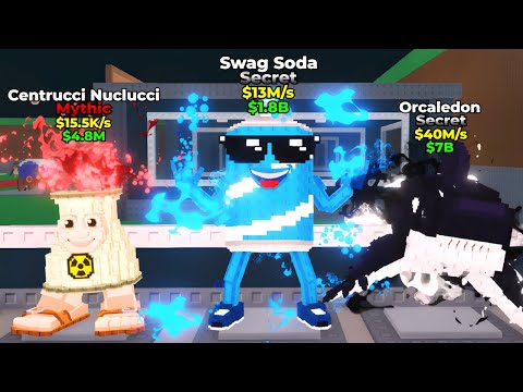 I Unlocked ALL 3 NEW BRAINROTS in Steal A Brainrot..