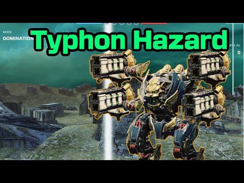 Hazard Typhon New Plasma Gun | War Robots Gameplay