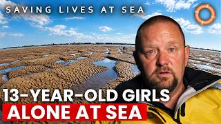 Two 13-Year-Old Girls Stranded as Sandbank Disappears | Saving Lives At Sea | S0