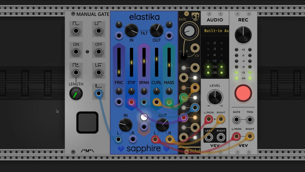 Sapphire Elastika demo: The Gong of Eternity