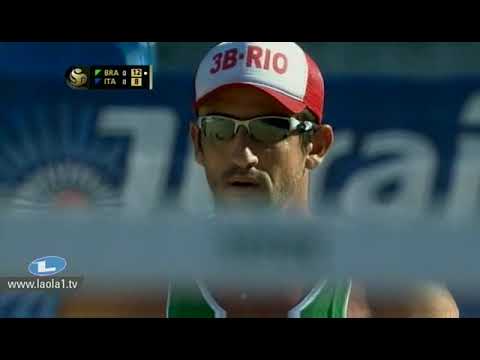 Cunha-Ricardo BRA [1] Nicolai-Lupo ITA [12] Semifinal Poland Silesia Open 2012 Men