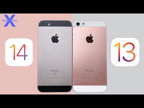 iOS 14 vs iOS 13 on iPhone SE 💕