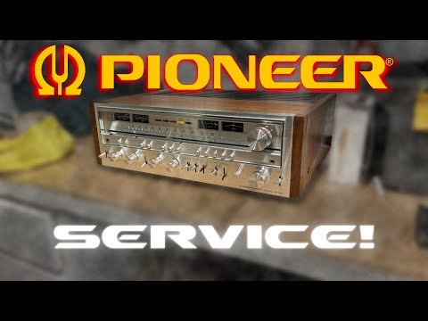 Pioneer SX-1080 Service!  [Do It Yourself!!] #electronics #vintageaudio #diy