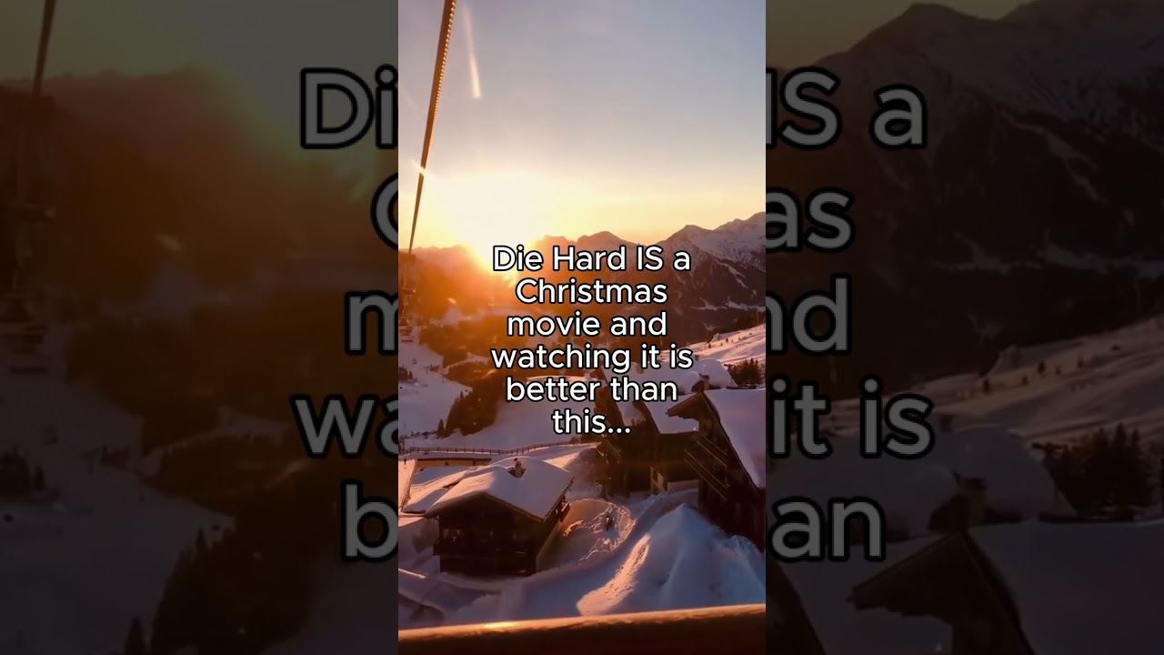 Die Hard is a Christmas movie