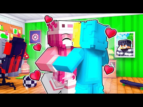 1 TAG ALLEIN mit FREUNDIN in einer VILLA in Minecraft!