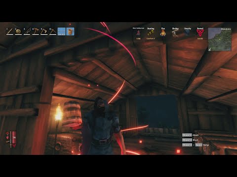 Valheim - Drunking Night Swim