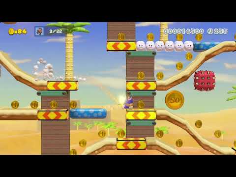 full automatic level, dont move by unäD 3 🍄 Super Mario Maker 2 #alb