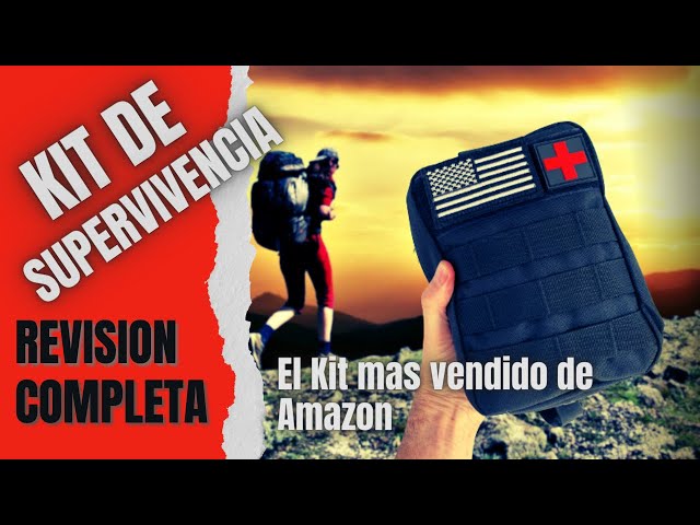 Vídeo relacionado con AuRiver Kit de Supervivencia, Equipo de Emergencia con Filtro de Agua, Kit Supervivencia con Cuchillo de Caza, Kit de Primeros Auxilios para Viajar Caminar Acampar al Aire Montaña (Negro)