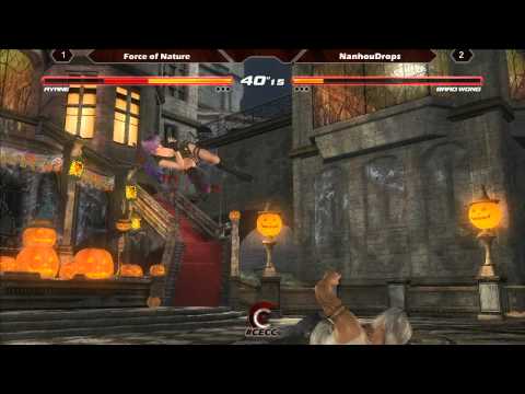 CECC Day 2 - DOA5U Losers Finals - Force of Nature vs Nanhoudrops