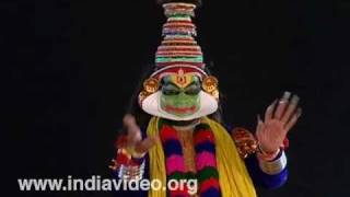 Ashtakalasam by Lord Krishna and Balabhadra in Subhadraharanam Kathakali