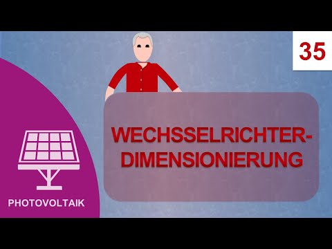 Wechselrichter Dimensionierung: Kurs Photovoltaik #35