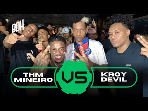 ( DUELO DE NEGRALHAS 👑) THM (SP) E MINEIRO X KROY (SP) E DEVILZINHA - SEMI FINAL - BDH217