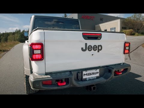 JEEP GLADIATOR JT // MBRP 2.5\" Cat-Back, Single Rear Exit Overview
