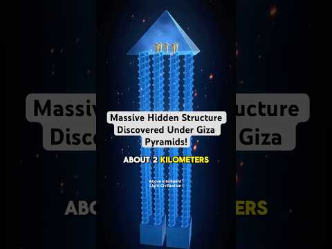 Massive Hidden Structure Discovered Under Giza Pyramids!
