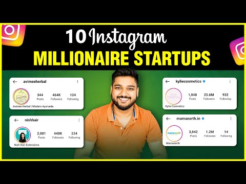 Startup Business Ideas | ये 10 Startups बने  Instagram से करोडपति | Social Seller Academy