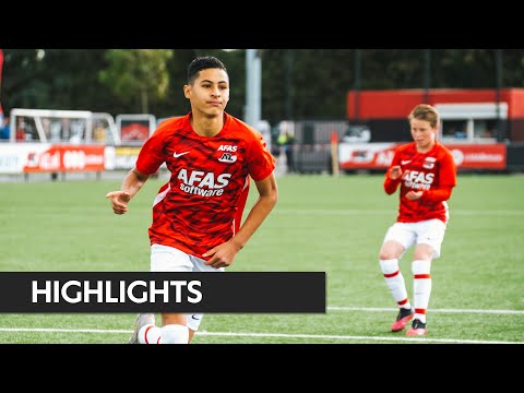 Goals AZ - Alphense Boys (2-1) | Onder 15 | Eredivisie