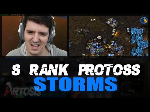 S Rank Protoss Goes for Storm Drops