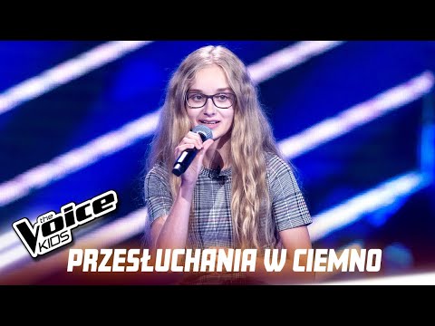 Ola Olszewska - "No Tears Left To Cry" - Przesłuchania w ciemno | The Voice Kids Poland 3