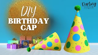 How to make a party hat | Make a fun paper birthday hat in less than 2 mins!