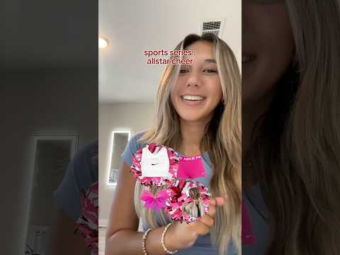 Let’s pick my cheer outfit!📣 #shorts #shortsviral