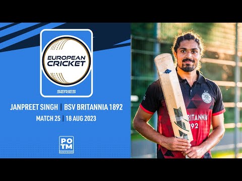 POTM: J.Singh - BER vs BRI | Highlights | ECS Germany, Dresden | 18 Aug 2023 | ECS23.736