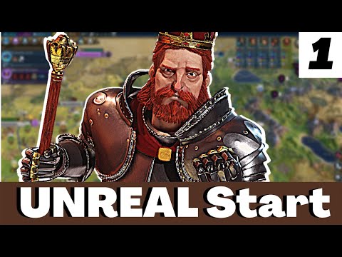 INSANE Start! German Hansas Make Civ 6 Deity A Cakewalk