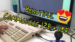 Beautiful Commodore 128 & 1571