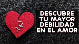 Cual es tu debilidad en el amor? Descubre cual es tu mayor debilidad en el amor con este divertido test! ↠↠ ¡No te olvides de suscribirte para no perderte ningún test! https://www.youtube.c...