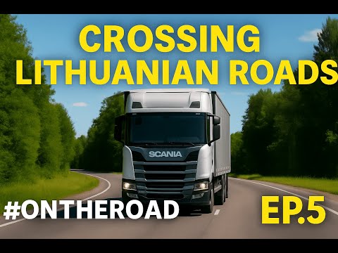 Lithuania Roads. Šiauliai (LT) - Klaipėda (LT) | ETS2 TruckersMP [ONTHEROAD Ep.5]