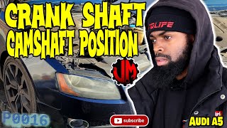 How to Fix P0016 Crankshaft Camshaft Audi a5 2.0