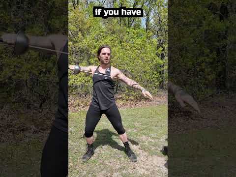 How Long should your Rapier Be? #rapier #sword #shorts