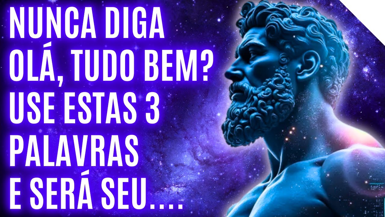 Faça Qualquer PESSOA Querer estar PERTO de VOCÊ com APENAS 3 PALAVRAS | ESTOICISMO