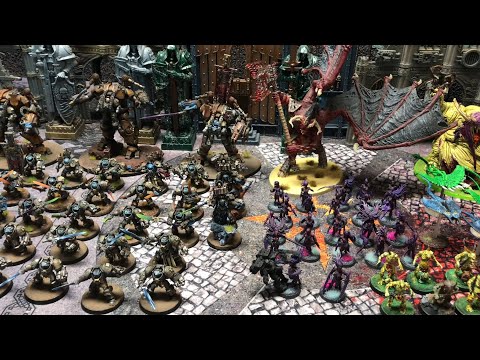 Grey Knights vs. Chaos Daemons [Kreuzzug 2020 - 235] Warhammer 40k Battle Report Deutsch