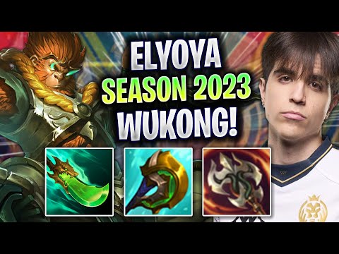 ELYOYA JUEGA WUKONG EN LA NUEVA SEASON! - MAD Elyoya Juega Wukong Jungla vs Zac! | Season 2023