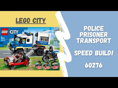 Lego City Police Prisoner Transport 60276