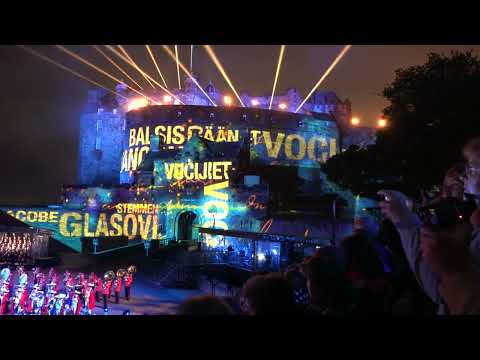 Royal Edinburgh Military Tattoo 13.08.2022 - Finale + Fireworks