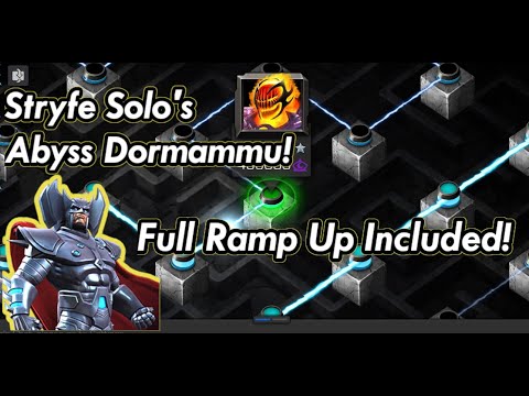 Stryfe Solo's Abyss Dormammu! Full Ramp Up Included!