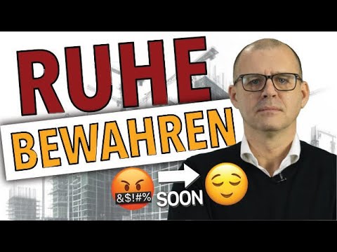 Verbiete Streß und Hektik auf Deiner Baustelle!