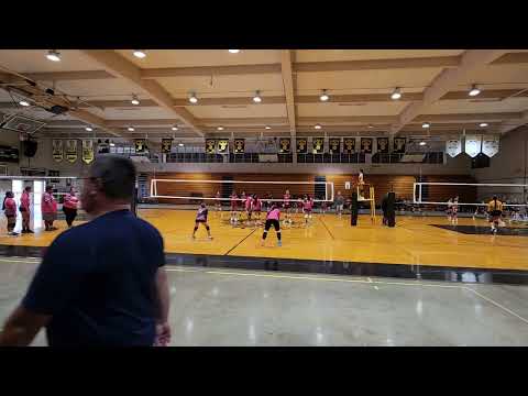 Kroc vs. Hookino 12u volleyball set 1
