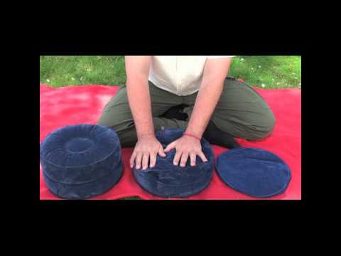 Aufblasbares Meditationskissen SAMTEN SUN, ZAFU, Produkterklärung