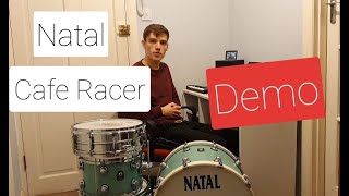 Video thumbnail for Natal Cafe Racer Review/Demo by Gillydrums