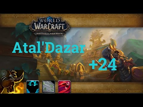 Atal'Dazar +24 | Brewmaster Monk PoV | DF Season 3